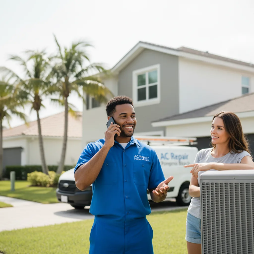 AC Repair Pompano Beach customer support in Hernandez